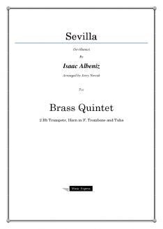 Albeniz - Sevilla - Brass Quintet - Brass Music Online