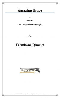 Newton - Amazing Grace - Trombone Quartet