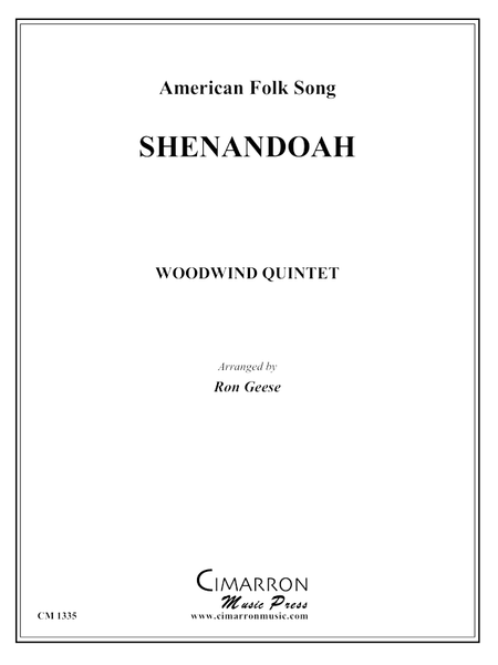 American Folk Song - Shenandoah - Woodwind Quintet - Brass Music Online