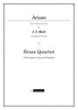 Bach - Arioso - Brass Quartet - Brass Music Online