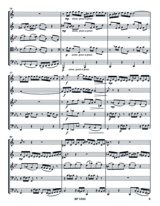 Bach - Concerto in C minor - Brass Quintet - Brass Music Online