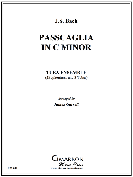 Bach - Passacaglia in C Minor - Tuba Ensemble - Brass Music Online