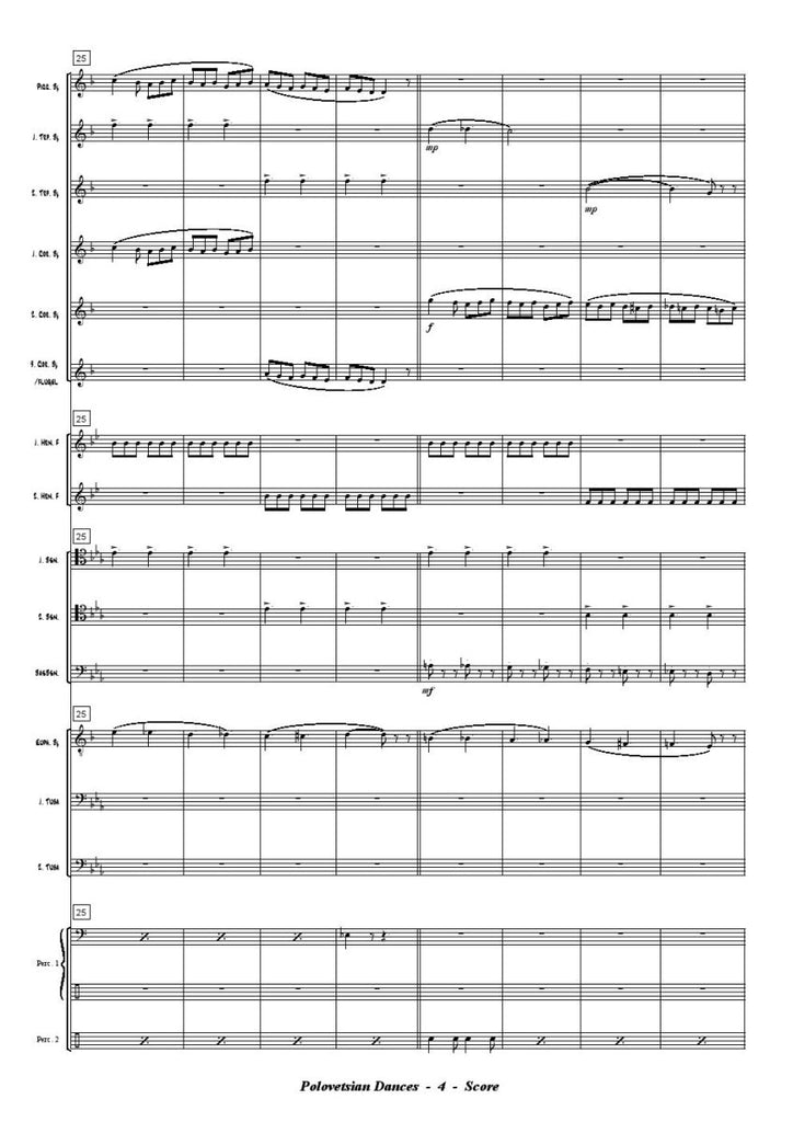 Borodin - Polovtsian Dances - Brass Ensemble - Brass Music Online