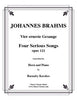 Brahms - Four serious songs - Horn and Piano