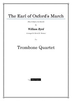 Byrd - Earl of Oxford's March - Trombone Quartet