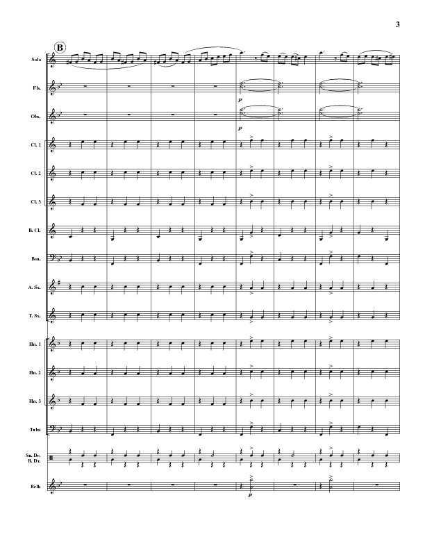 Chopin - Minute Waltz - Trumpet or Euphonium Solo with Concert Band - Brass Music Online