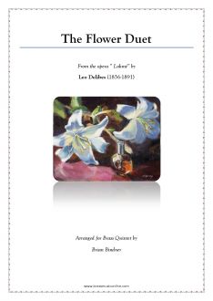 Delibes - Flower Duet from Lakme - Brass Quintet