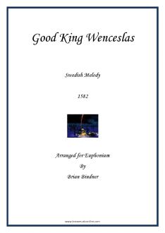 Good King Wenceslas - Euphonium and Piano
