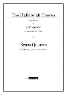 Handel - Hallelujah Chorus - Brass Quartet