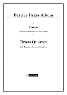 Various - Festive Brass Album - Brass Quartet