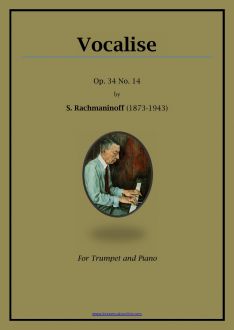 Rachmaninoff - Vocalise - Trumpet and Piano