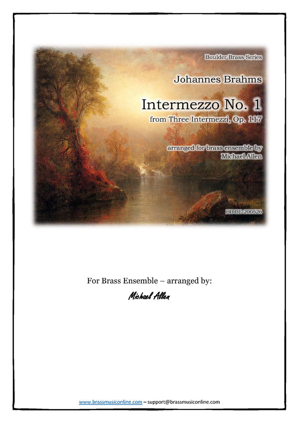 Brahms - Intermezzo Opus 117 No 1 - Brass Ensemble