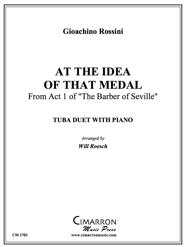Rossini - At the Idea of that Medal - Tuba Duet with Piano