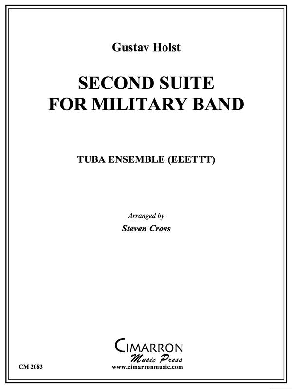 Holst - Second Suite for Military Band - Tuba Ensemble (EEETTT)