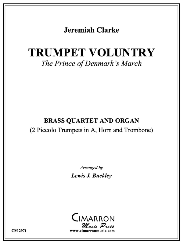 Clarke - Trumpet Voluntary - Brass Quartet and Organ