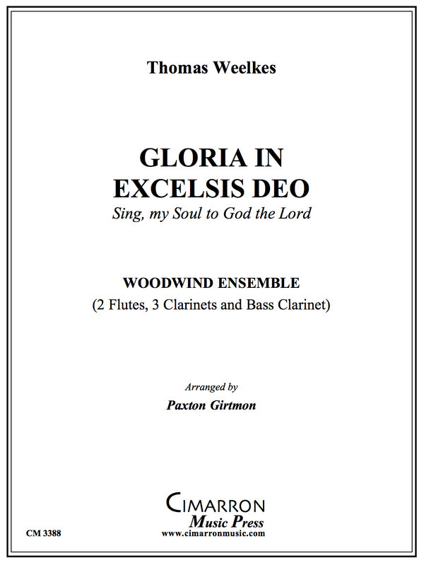 Weelkes - Gloria In Excelsis Deo - Woodwind Ensemble