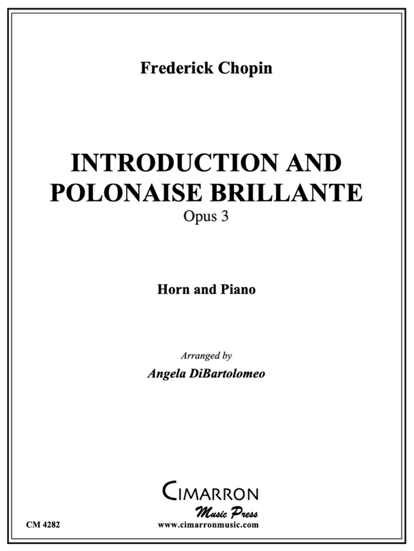 Chopin - Introduction and Polonaise Brillante - Horn and Piano