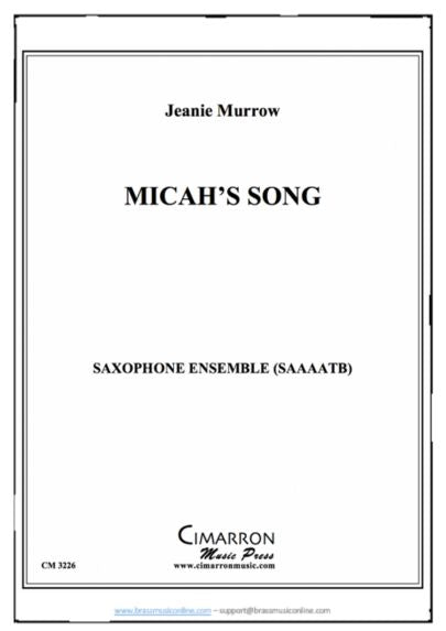 Murrow - Micah's Song (Saxophone ensemble version) - Saxophone ensemble (SAAAATB)