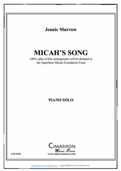 Murrow - Micah's Song - Piano Solo