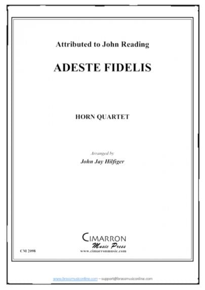 Reading - Adeste Fidelis - Horn Quartet