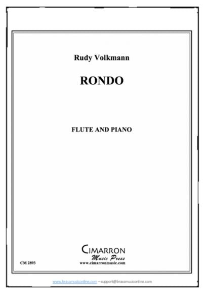 Volkmann - Rondo - Flute and Piano
