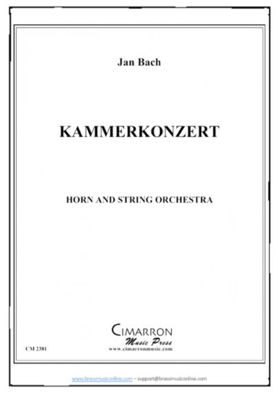 Bach - Kammerkonzert - Horn and String orchestra