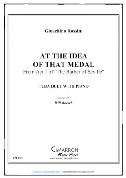 Rossini - At the Idea of that Medal - Tuba Duet with Piano