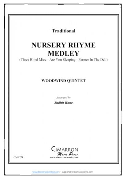 Traditional Nursery Rhyme Medley Woodwind Quintet Brass Music Online