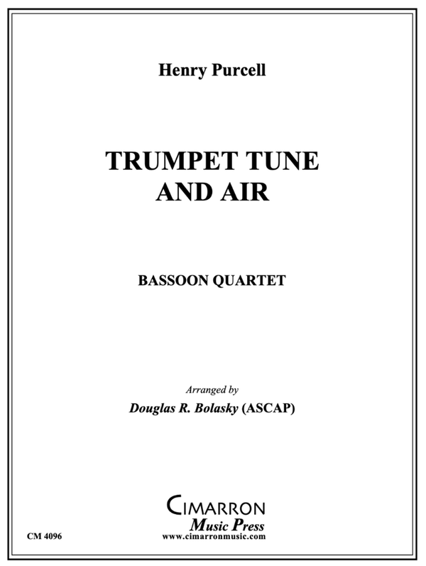 Purcell - Trumpet Tune and Air - Bassoon Quartet