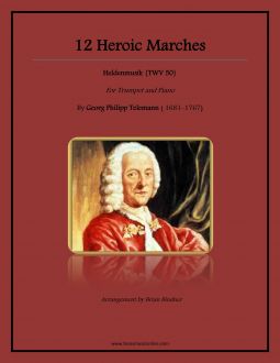 Telemann - 12 Heroic Marches - Trumpet