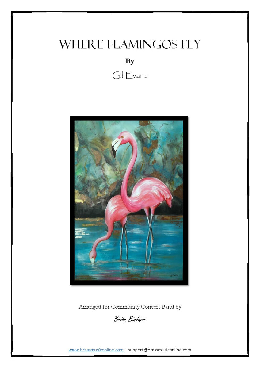 Evans - Where Flamingos Fly - Solo Trombone and Concert Band