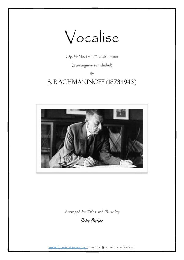 Rachmaninoff Vocalise - Tuba and Piano