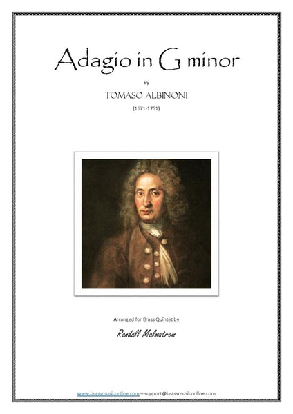 Albinoni - Adagio in G minor for Brass Quintet - Brass Music Online