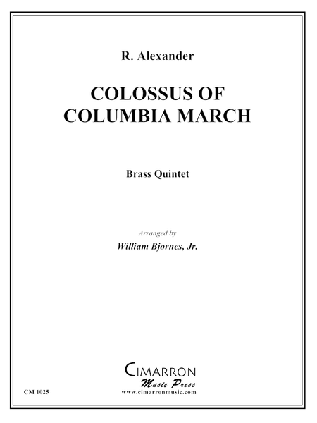 Alexander, R - Colossus of Columbia - Brass Quintet - Brass Music Online
