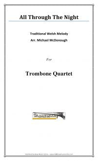 Traditional - All Through the Night - Trombone Quartet