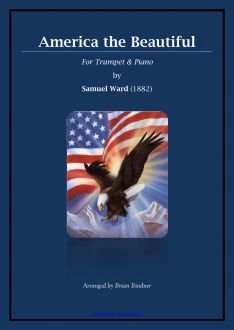 America the Beautiful - Trumpet and Piano - Brass Music Online