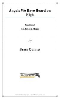 Traditional - Angels We Have Heard On High - Brass Quintet