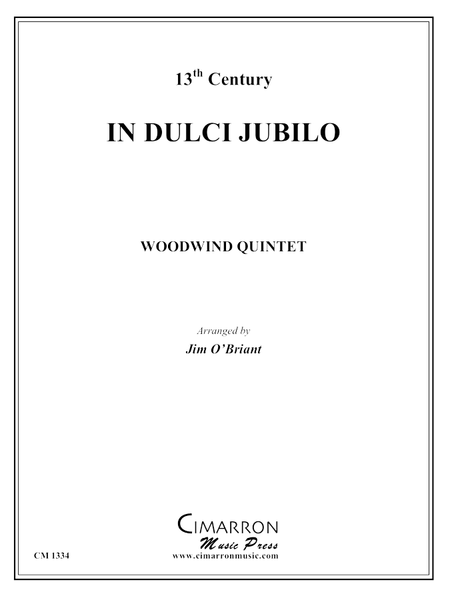Anonymous - In Dulci Jubilo - Woodwind Quintet - Brass Music Online