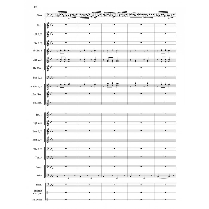 Arban - Variations on The Carnival of Venice for Tuba and Concert Band - Brass Music Online