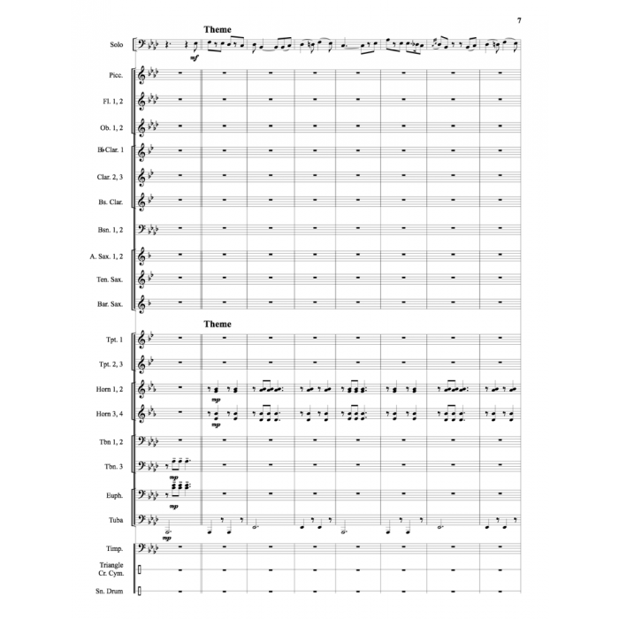 Arban - Variations on The Carnival of Venice for Tuba and Concert Band - Brass Music Online