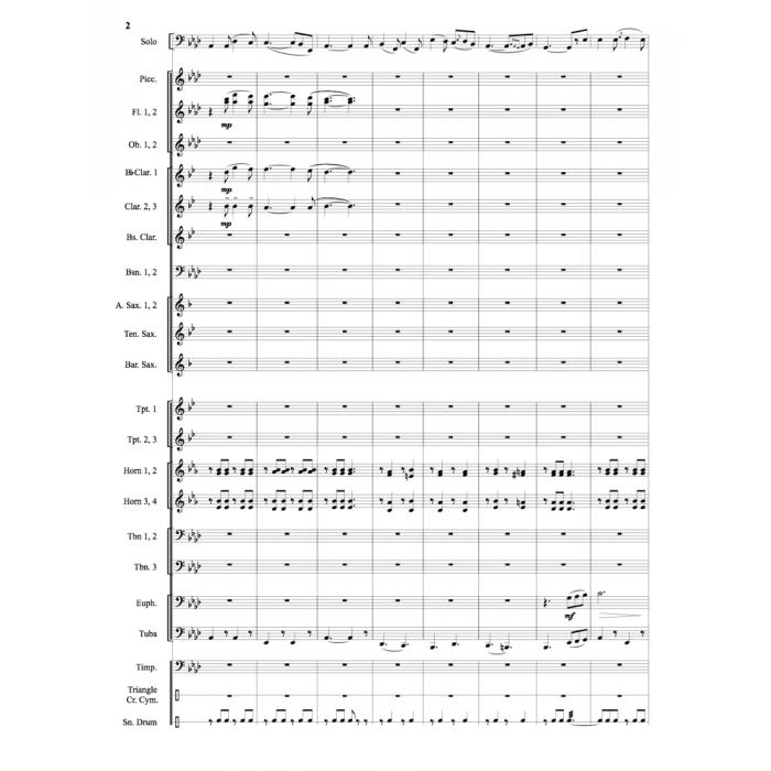 Arban - Variations on The Carnival of Venice for Tuba and Concert Band - Brass Music Online