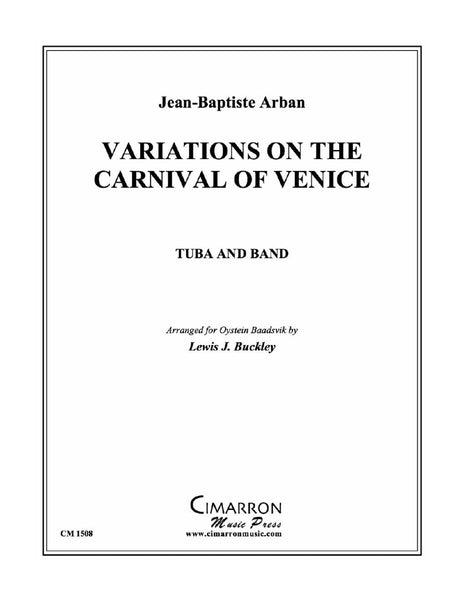 Arban - Variations on The Carnival of Venice for Tuba and Concert Band - Brass Music Online
