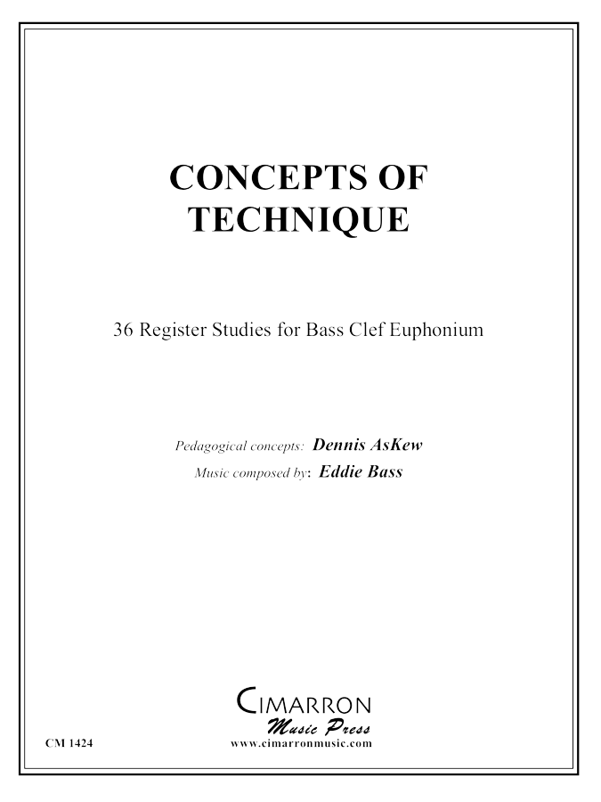 AsKew - Concepts of Euphonium Technique - Brass Music Online