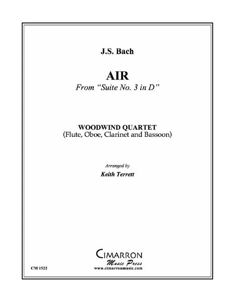 Bach - Air - Woodwind Quartet - Brass Music Online