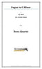 Bach - Fugue In G Minor - Brass Quartet - Brass Music Online