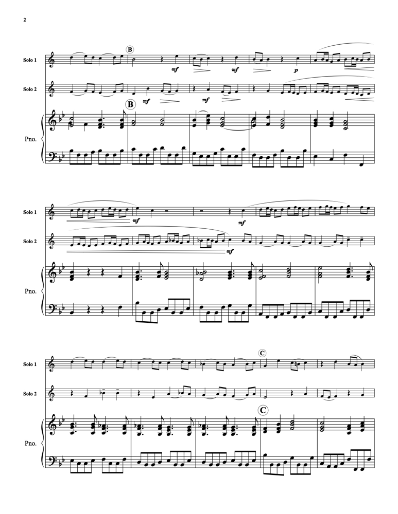 Bach, J S - Aria-Duet from Cantata No. 78 - Trumpet Duet - Brass Music Online