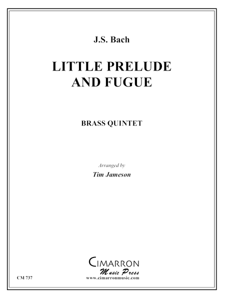 Bach, J S - Little Prelude and Fugue in G - Brass Quintet - Brass Music Online
