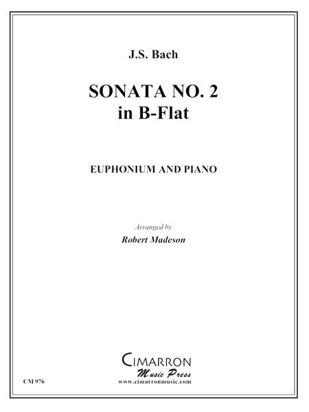 Bach, J S - Sonata No. 2 in Eb - Euphonium and Piano - Brass Music Online