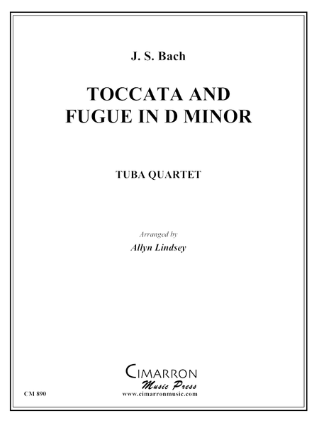 Bach, J S - Toccata and Fugue in D Min - Tuba Quartet (EETT) - Brass Music Online
