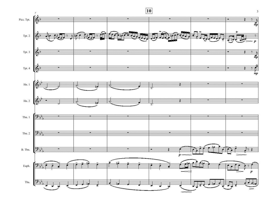 Bach - Wachet Auf - Brass Choir - Brass Music Online